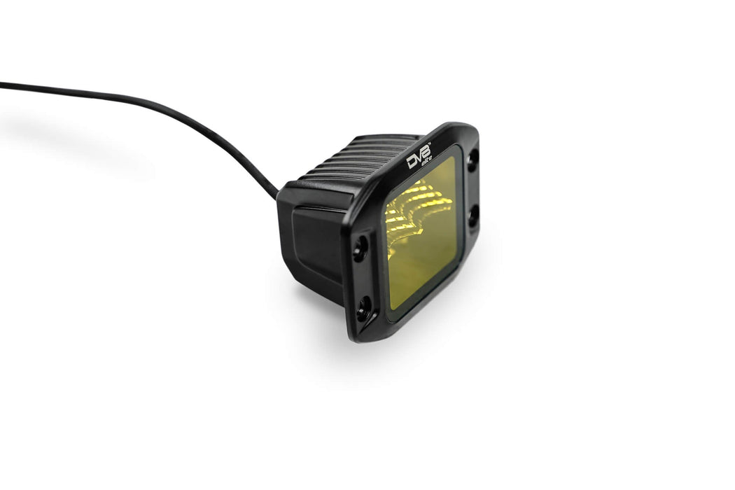 DV8 Offroad 3-Inch Elite Series LED Amber Flush Mount Pod Light – image 13 of 15