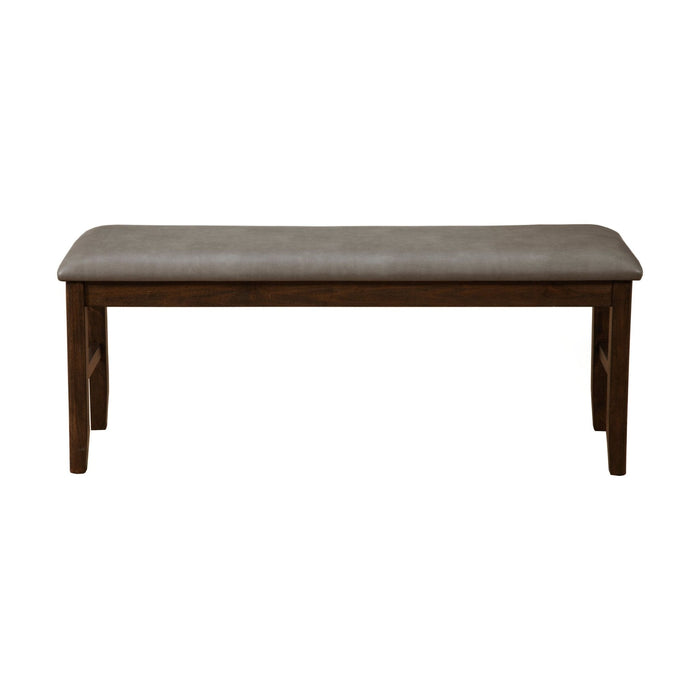Alpine Furniture Emery Bench, Walnut