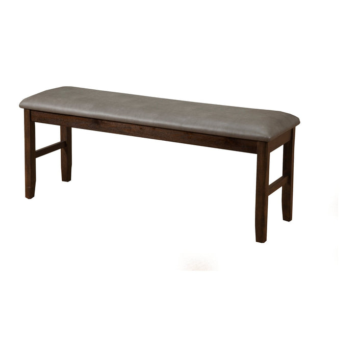 Alpine Furniture Emery Bench, Walnut
