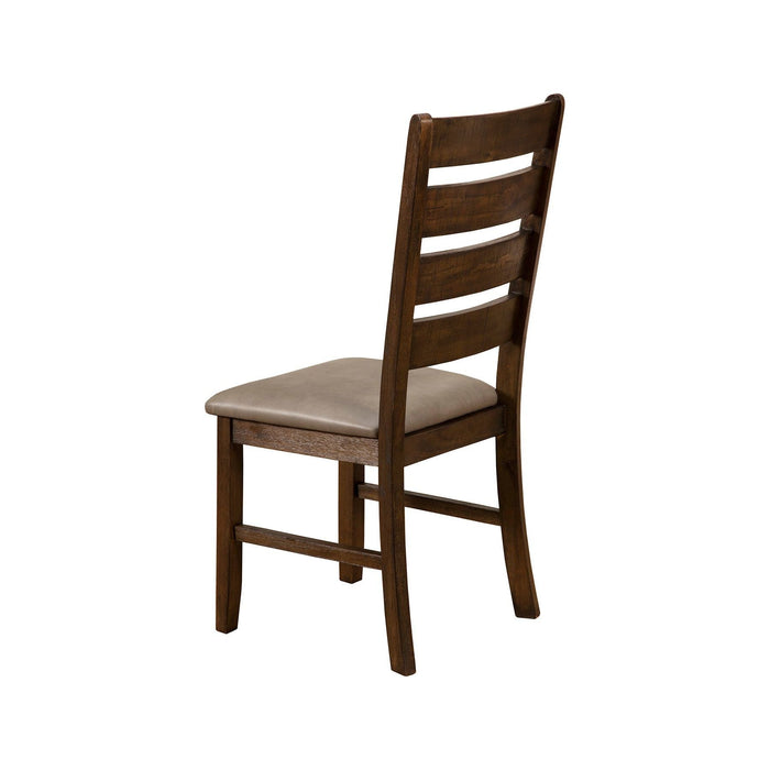 Alpine Furniture Emery Side Chairs, Walnut