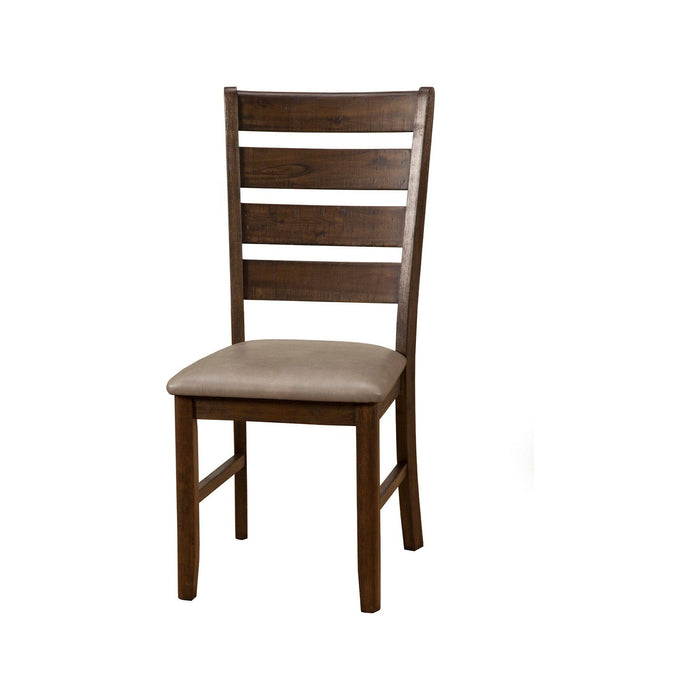 Alpine Furniture Emery Side Chairs, Walnut