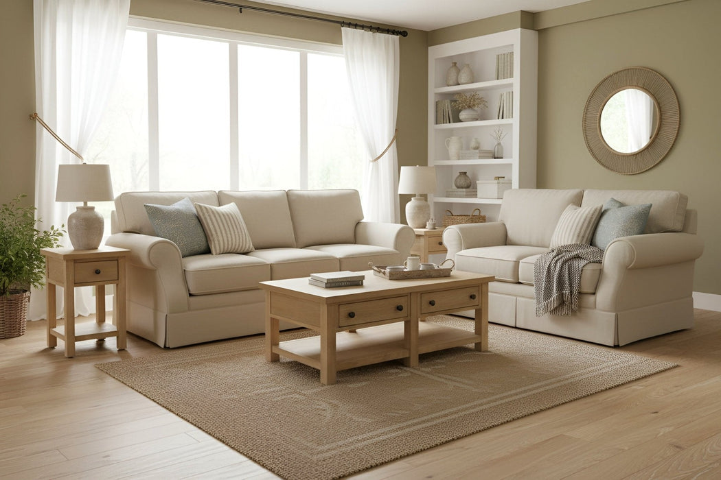 Alpine Furniture Cleo Emilia Coffee Table