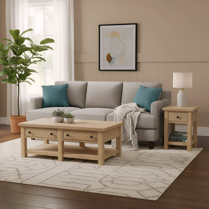 Alpine Furniture Cleo Emilia Coffee Table