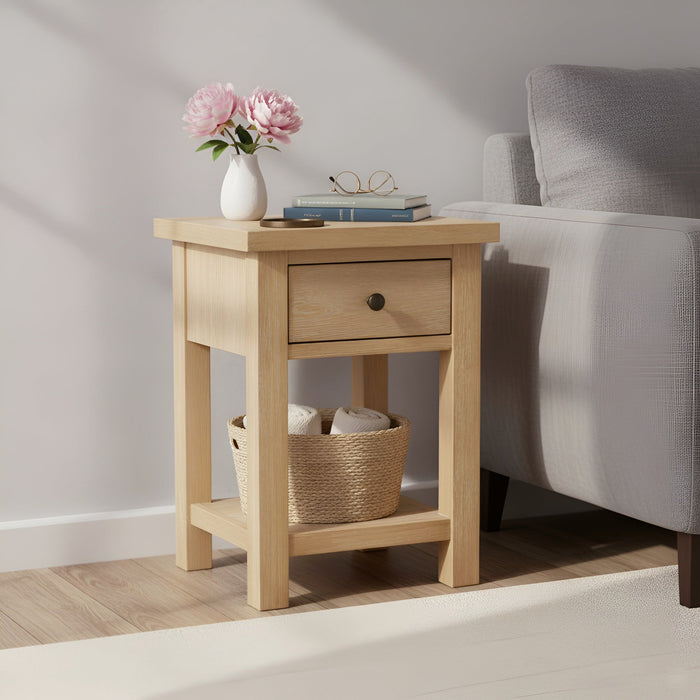 Alpine Furniture Cleo Emilia End Table