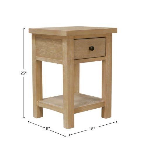 Alpine Furniture Cleo Emilia End Table