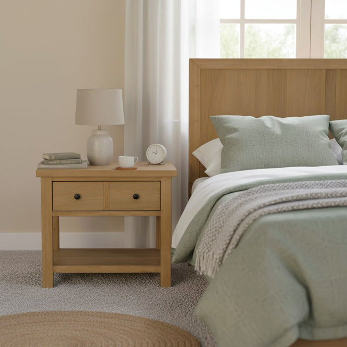 Alpine Furniture Cleo Emilia One Drawer Nightstand