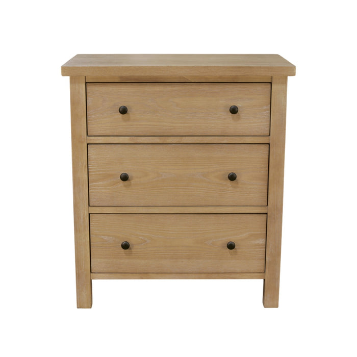 Alpine Furniture Cleo Emilia Three Drawer Small Chest