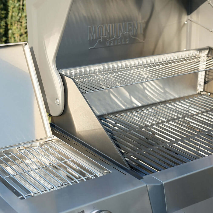 Monument Grills Eminence 405 | Chic Clearview® Smart Stainless Gas Grill 6 Burner Grill - View 16