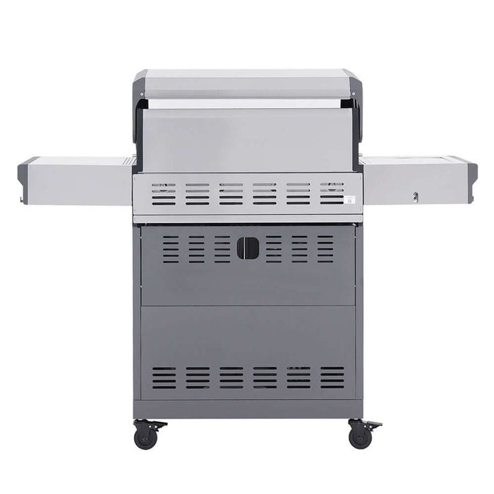 Monument Grills Eminence 405 | Chic Clearview® Smart Stainless Gas Grill 6 Burner Grill - Detail View