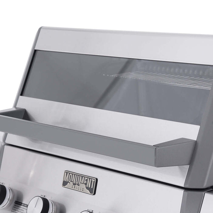 Monument Grills Eminence 405 | Chic Clearview® Smart Stainless Gas Grill 6 Burner Grill - View 12