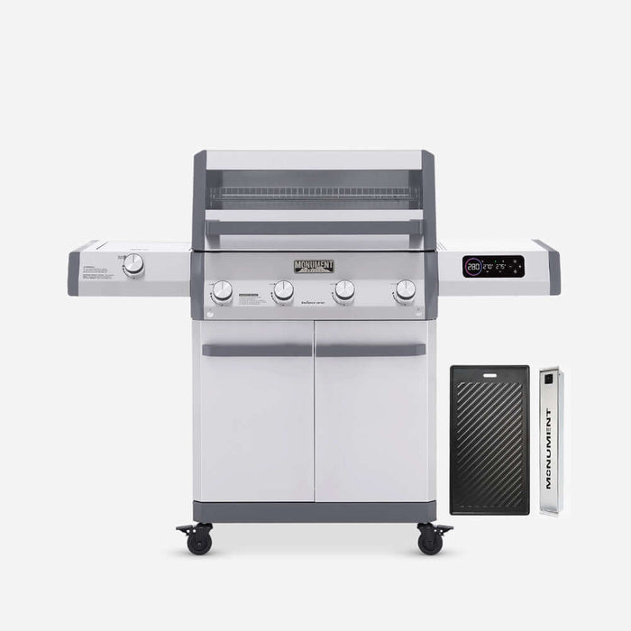 Monument Grills Eminence 405 | Chic Clearview® Smart Stainless Gas Grill 6 Burner Grill - View 19