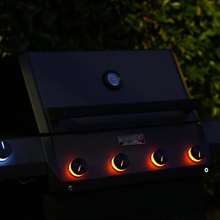 Monument Grills Eminence 425 | Iconic Fortified Propane Gas Grill 6 Burner Grill - View 10