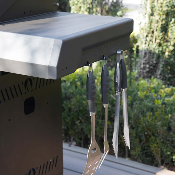 Monument Grills Eminence 425 | Iconic Fortified Propane Gas Grill 6 Burner Grill - Lifestyle View