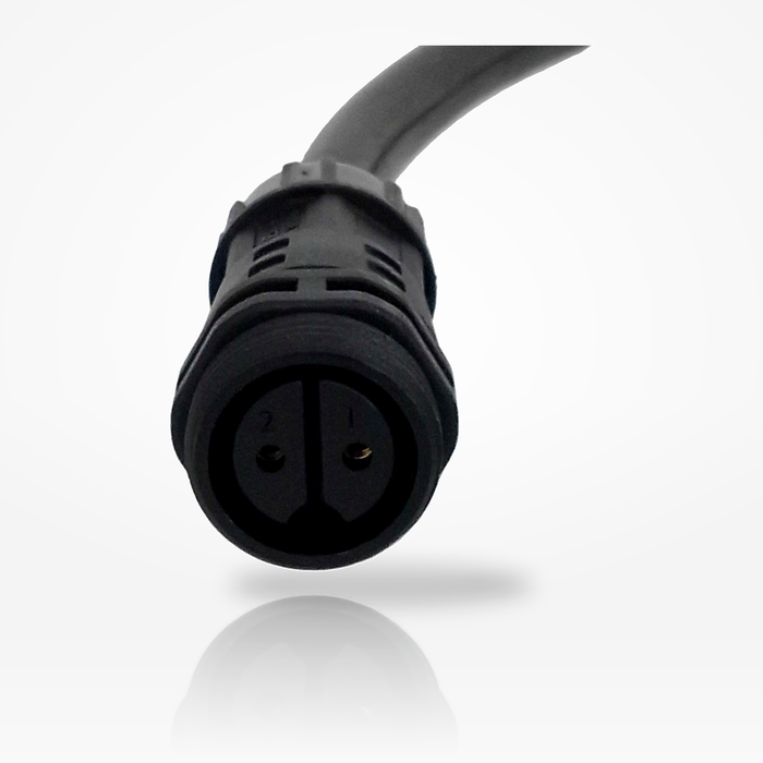 Epoch charger adapter quick-disconnect connector close-up