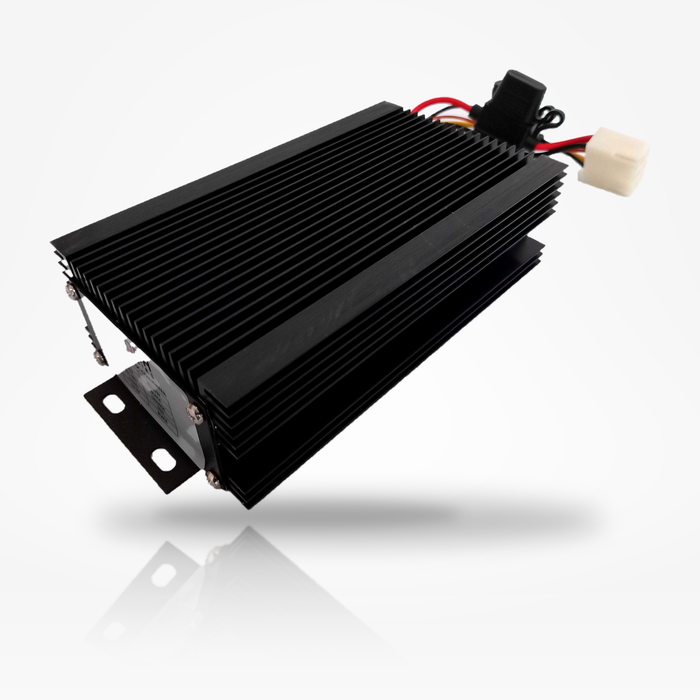 Epoch 36V to 12V voltage reducer aluminum heatsink housing
