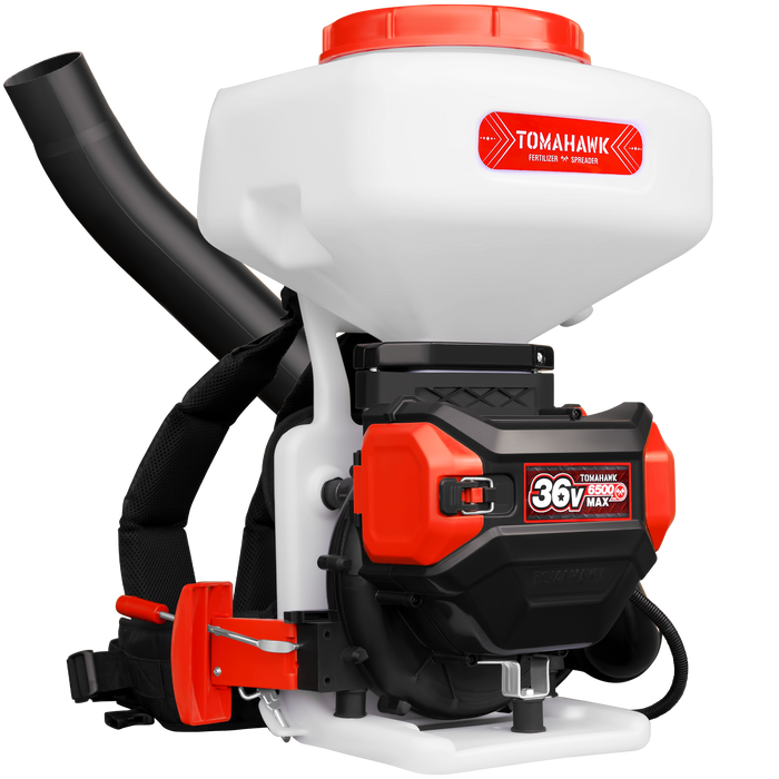 Tomahawk Power 5 Gal Battery-Powered Fertilizer Spreader Broadcast Lawn Seed Ice Melt Salt - Main Product Image