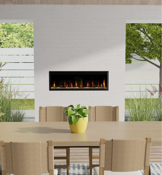 Dimplex Ignite Evolve 50" Indoor/Outdoor Linear Electric Fireplace - outdoor installation view
