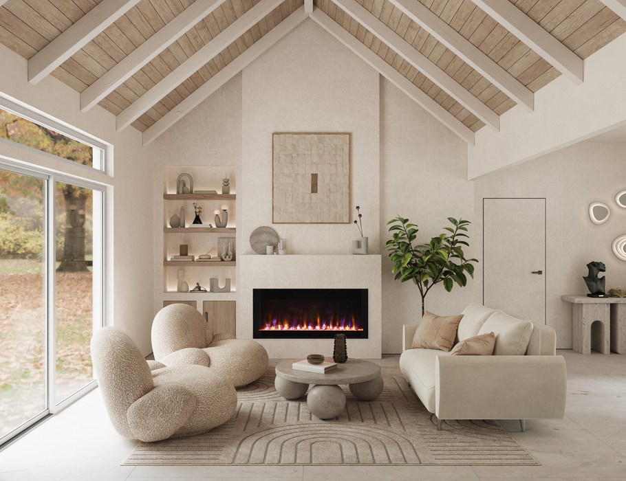 50" Electric Fireplace EVO5020 - side view