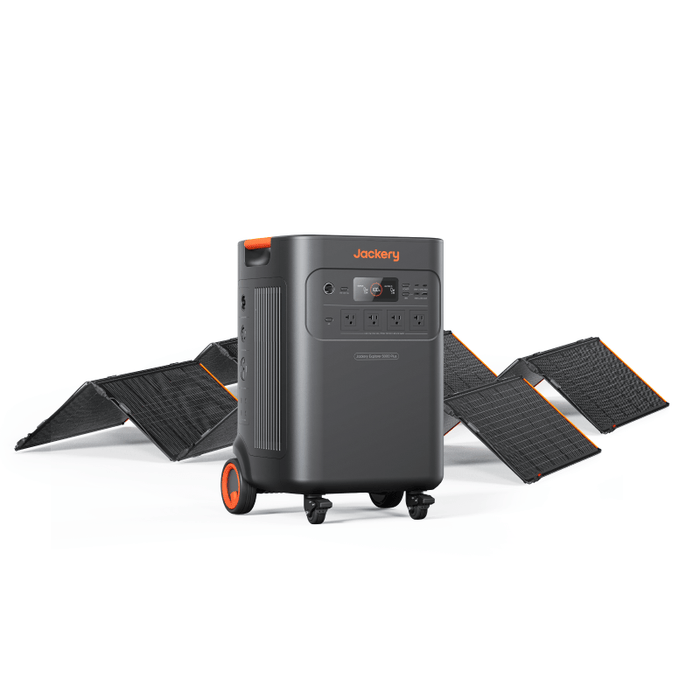 Jackery Explorer 5000 Plus Portable Power Stations - Close-Up