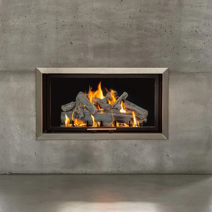 Grand Canyon See-Through Western Driftwood Vented Gas Log Set