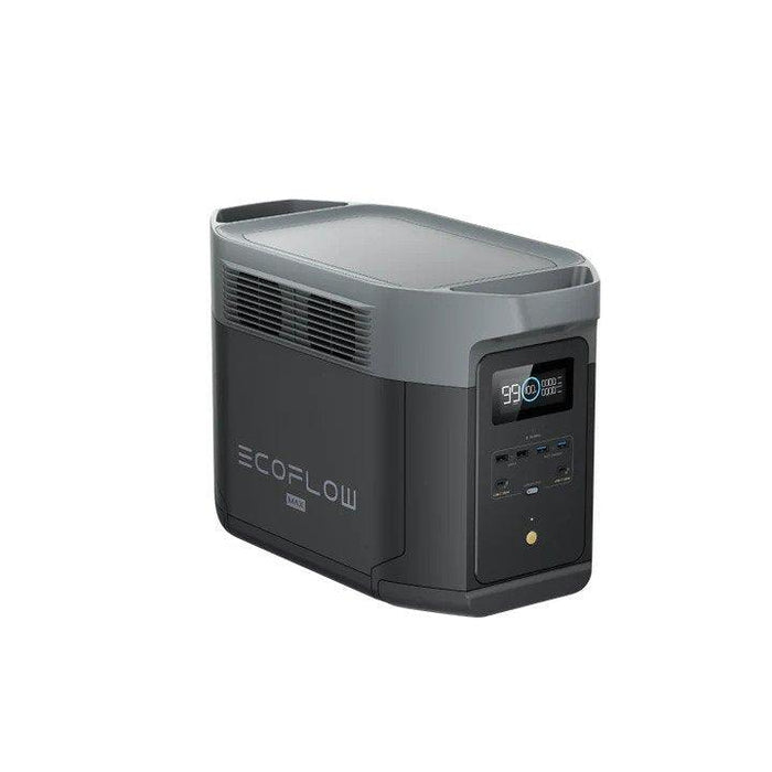 Green Vista Living EcoFlow Delta 2 Max + 220W Solar Panel - Detail View