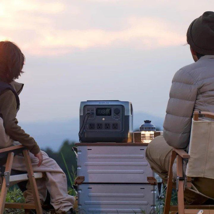 Green Vista Living EcoFlow RIVER 2 Pro Portable Power Station Solar Generator - Lifestyle View
