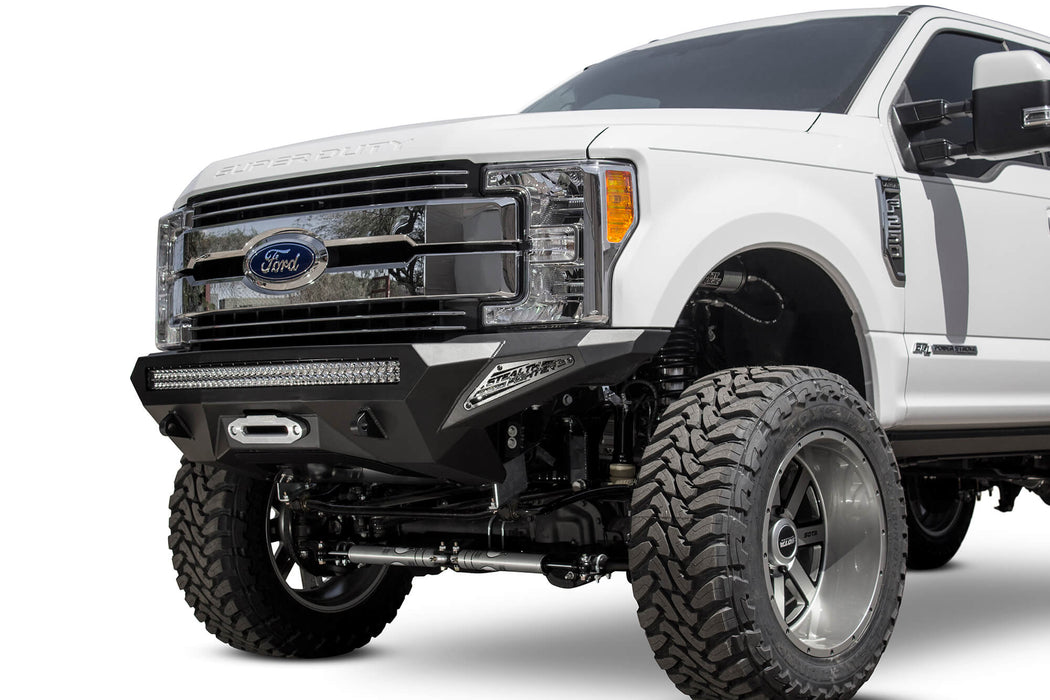 Addictive Desert Designs 2017-2022 Ford Super Duty Stealth Fighter Winch Front Bumper – image 4 of 9