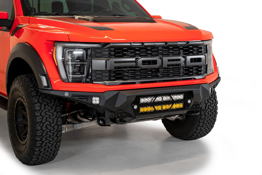 Addictive Desert Designs 2021-2026 Ford F-150 Raptor/Raptor R Bomber Front Bumper (20-Inch Lights) – image 8 of 16