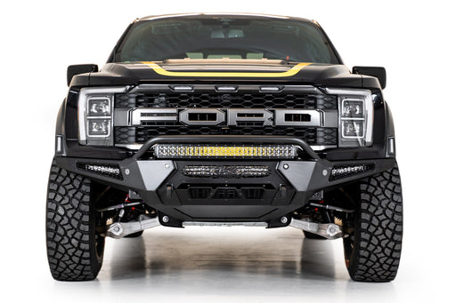 Addictive Desert Designs 2022-2026 Ford F-150 Raptor/Raptor R HoneyBadger Front Bumper w/ Top Hoop – image 2 of 9