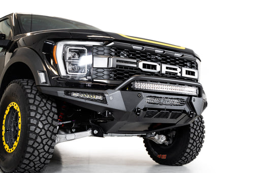 Addictive Desert Designs 2022-2026 Ford F-150 Raptor/Raptor R HoneyBadger Front Bumper w/ Top Hoop – image 1 of 9