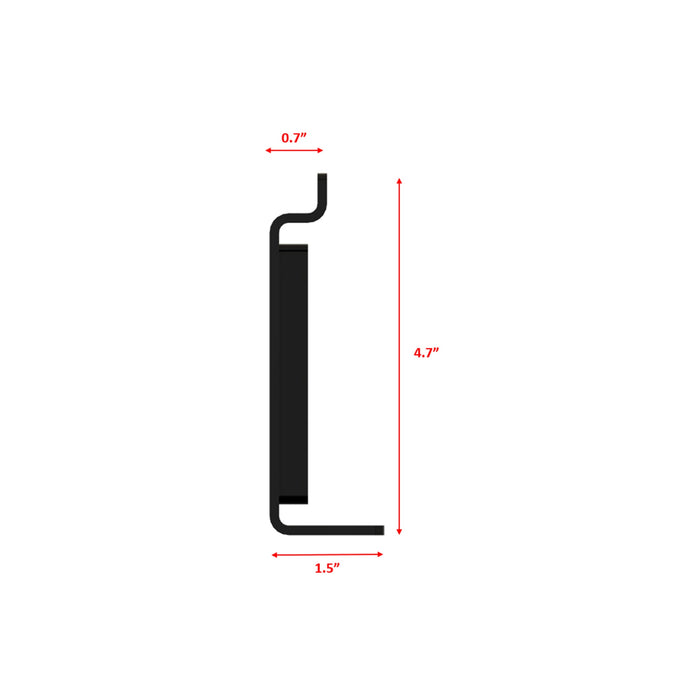 Orion Van Gear Fiamma F45s Promaster Rack Brackets Outdoor Living - Detail View