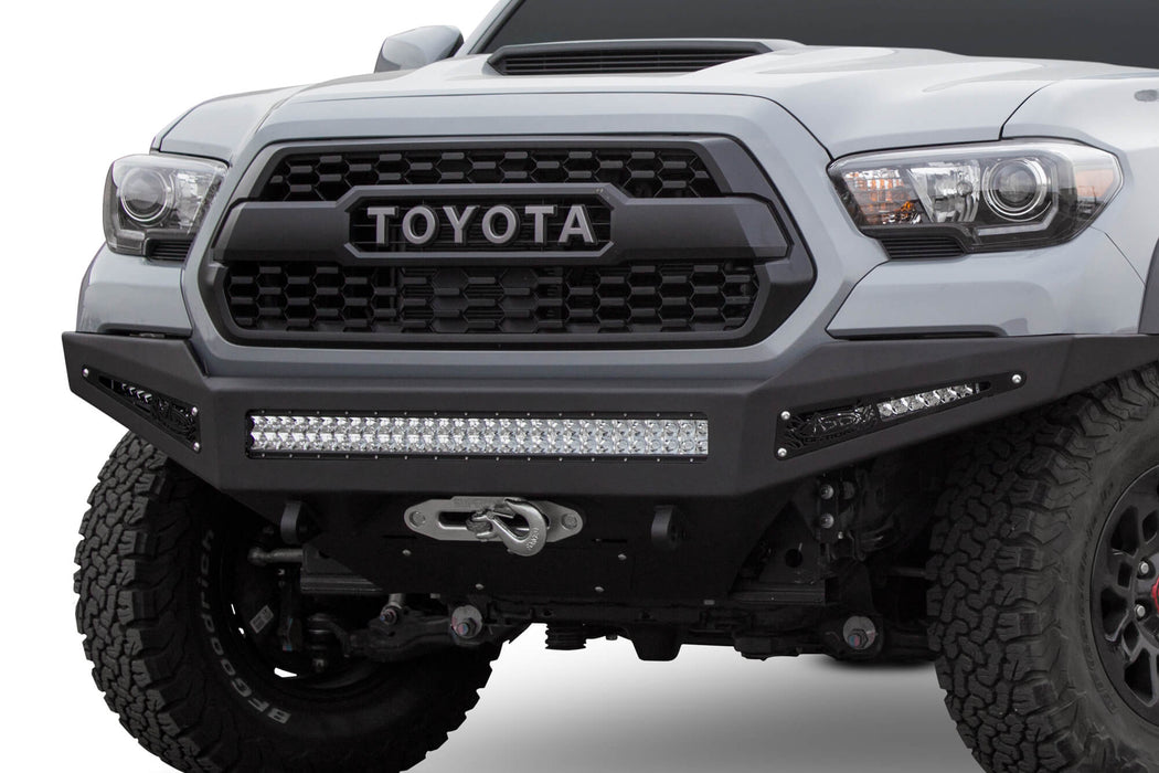 Addictive Desert Designs 2016-2023 Toyota Tacoma HoneyBadger Winch Front Bumper – image 6 of 14