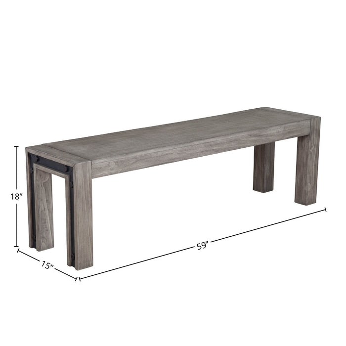 Alpine Furniture Fallon Bench