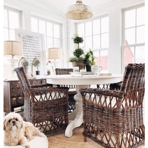 Park Hill Collection Plantation Chair Set Of 2 EFS82155 Park Hill Collection