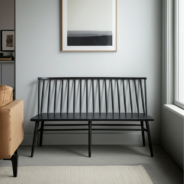 Alpine Furniture Cleo Felix Windsor Bench