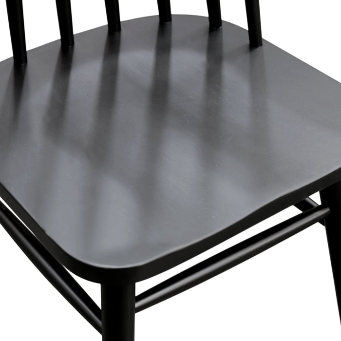 Alpine Furniture Cleo Felix Windsor Side Chairs, Set of 2