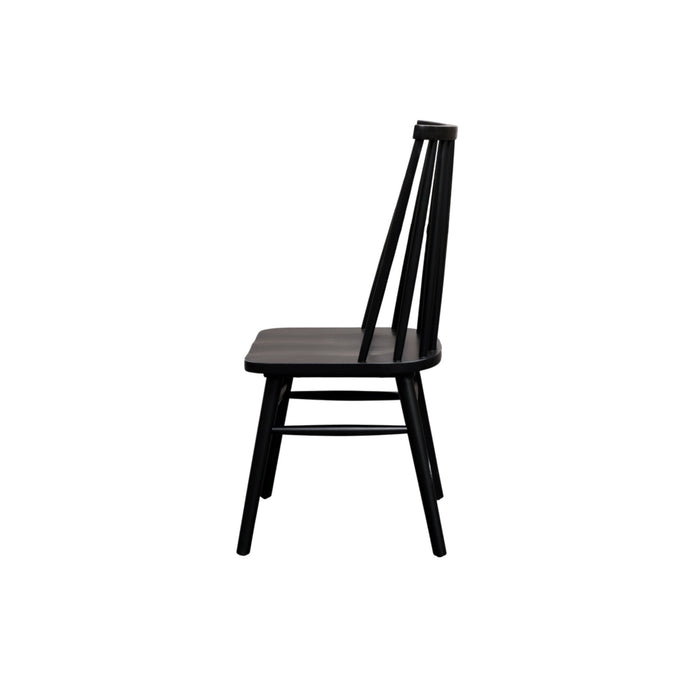 Alpine Furniture Cleo Felix Windsor Side Chairs, Set of 2