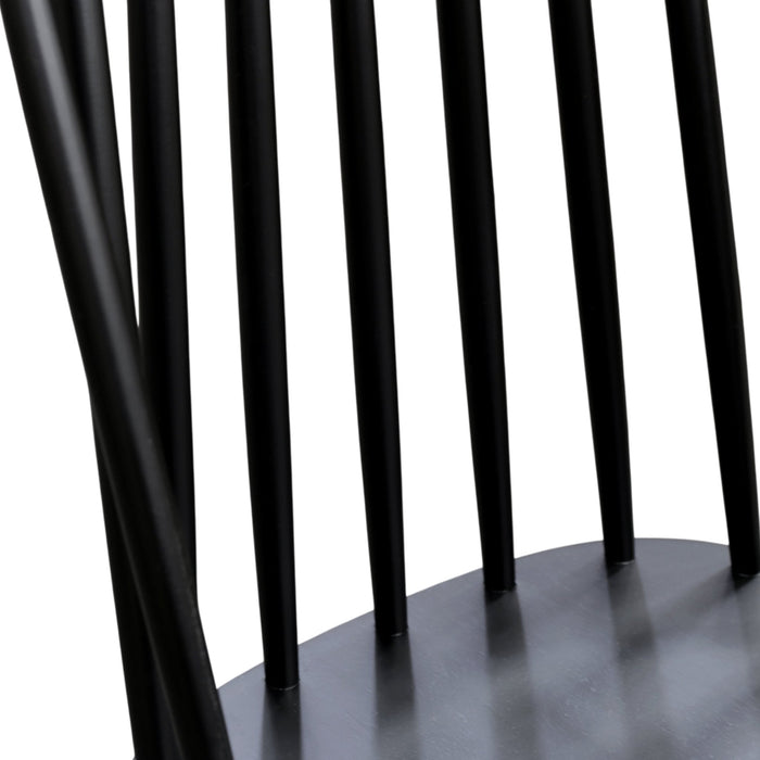 Alpine Furniture Cleo Felix Windsor Side Chairs, Set of 2