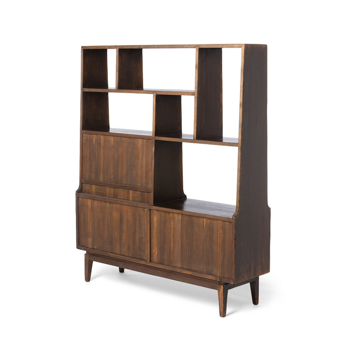 Park Hill Collection Campbell Etagere Cabinet - Versatile Multi-Functional Storage for Home Office & Living Room Decor EFC26002
