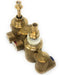 Cascada Showers Fiji 16" Ceiling Mount Luxury Shower Set with 6 Massage Jets Spray (Chrome) - View 11