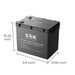 SOK SK12V206PH 12V 206Ah LiFePO4 battery - angle view