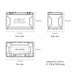 SOK SK12V314PH 12V 314Ah LiFePO4 battery - dimensions diagram