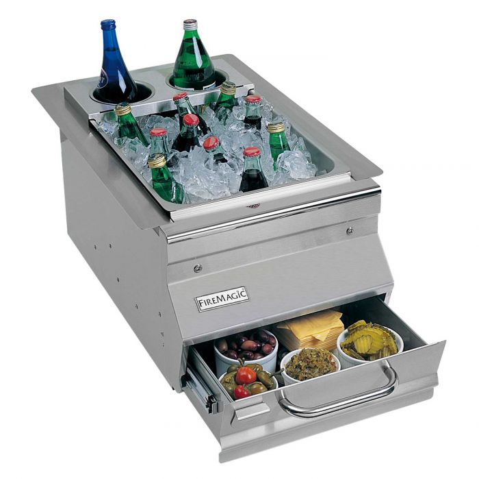 Fire Magic 14¼-Inch Built-In Bar Caddy (1D-S0) Fire Magic