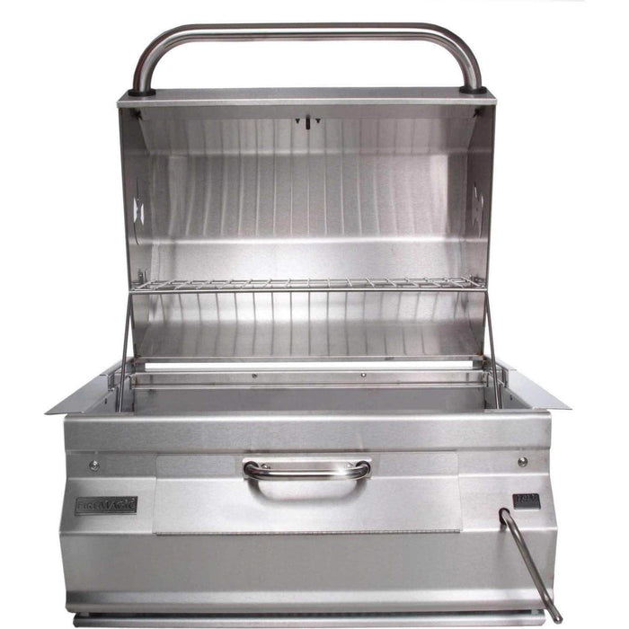 Fire Magic 24" Built-In Stainless Steel Charcoal Grill (12-SC01C-A) Fire Magic