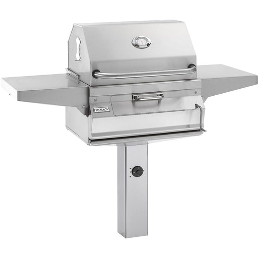 Firemagic Grills In-Ground Post Mount Fire Magic 24" Post Mount Stainless Steel Charcoal Grills / 22-SC01C-P6, 22-SC01C-G6
