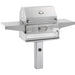 Firemagic Grills In-Ground Post Mount Fire Magic 24" Post Mount Stainless Steel Charcoal Grills / 22-SC01C-P6, 22-SC01C-G6