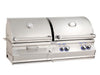 Firemagic Grills Fire Magic Aurora Gas & Charcoal Combo Built-In Grill with Analog Thermometers / A830i