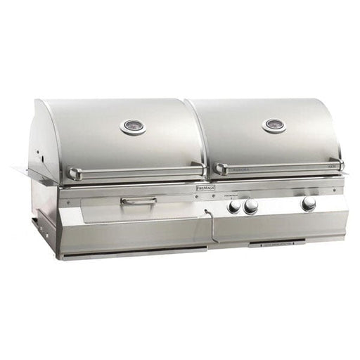 Firemagic Grills Fire Magic Aurora Gas & Charcoal Combo Built-In Grill with Analog Thermometers / A830i