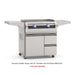 Fire Magic Echelon 30" Built-In Gourmet Griddle with Black Glass - E660i-1T4N(P) Fire Magic