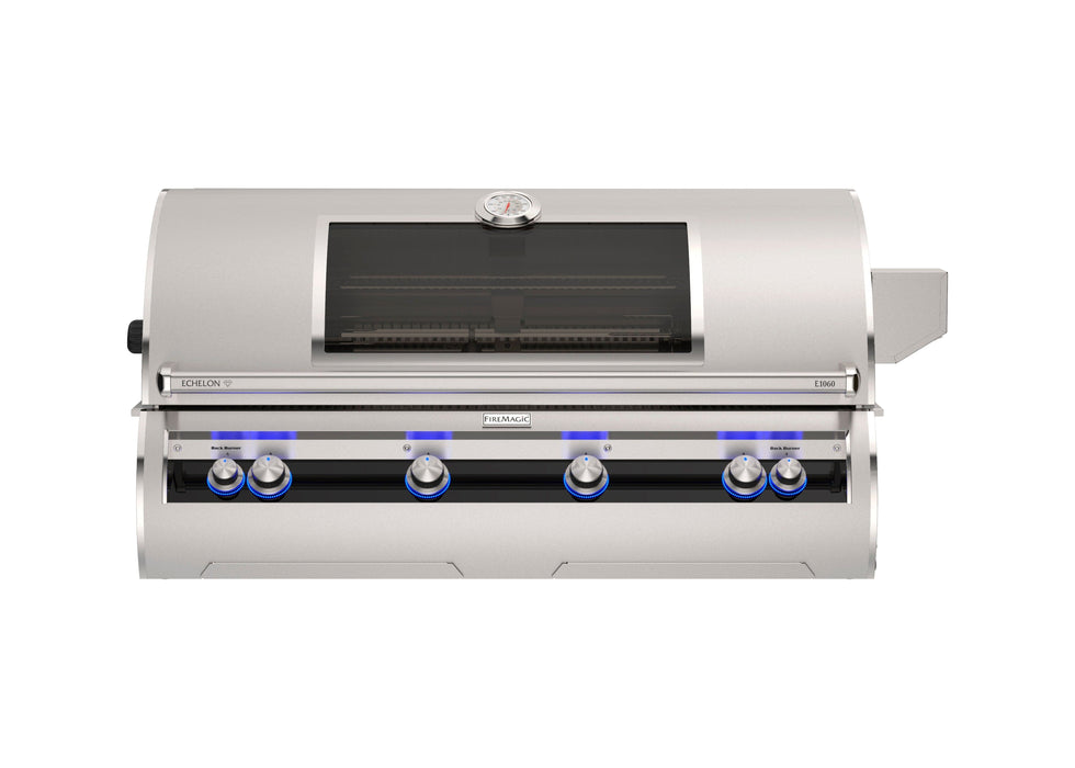 Firemagic Grills Fire Magic Echelon Diamond E1060i Built-In Grill with Rotisserie and Analog Thermometer / E1060i-9EAN(P), E1060i-9LAN(P), E1060i-9EAN(P)-W, E1060i-9LAN(P)-W